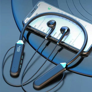 Product Name: Black Long-Lasting Battery With Fast Charge 1 Wireless Neckband