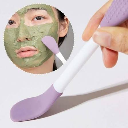 Silicone Double Head Mask Brush, Silicone Face Wash Brush, & Silicone Shampoo Brush Clean